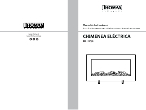 Manual de uso Thomas TH-FP90 Chimenea electrica