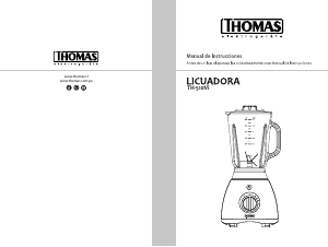 Manual de uso Thomas TH-510Vi Batidora