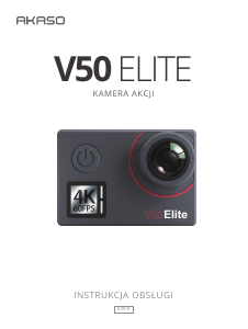 Instrukcja Akaso V50 Elite Action cam