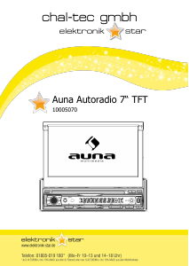 Manual Auna 10005070 Car Radio