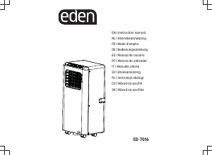 Návod Eden ED-7016 Klimatizácia