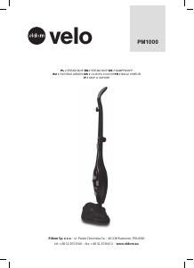 Instrukcja Eldom PM1000 Velo Oczyszczacz parowy