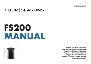Rokasgrāmata Four Seasons FS200 Ventilators