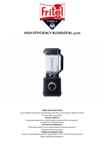 Bedienungsanleitung Fritel BL 4270 Standmixer