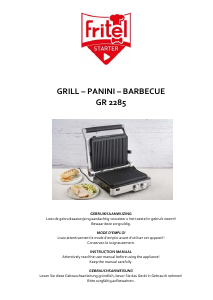 Mode d’emploi Fritel GR 2285 Grill