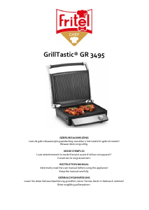 Mode d’emploi Fritel GR 3495 Grill