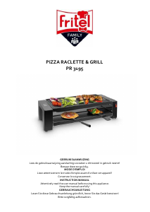 Bedienungsanleitung Fritel PR 3195 Raclette-grill