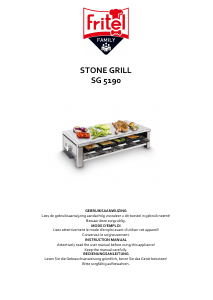 Bedienungsanleitung Fritel SG 5190 Raclette-grill