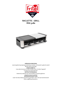 Bedienungsanleitung Fritel RSG 3280 Raclette-grill