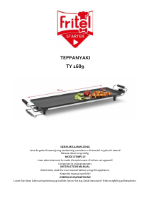 Bedienungsanleitung Fritel TY 1689 Tischgrill