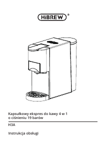 Instrukcja Hibrew H3A Ekspres do kawy
