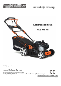 Instrukcja Hortmasz HKS 746 NB Kosiarka