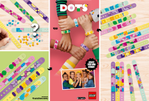 Kasutusjuhend Lego set 41913 DOTS Käevõrude megapakk