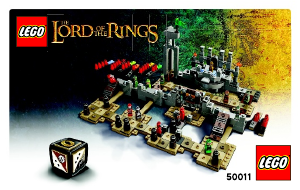 Bedienungsanleitung Lego set 50011 Games Lord of the Rings - Die Schlacht um Helms Klamm