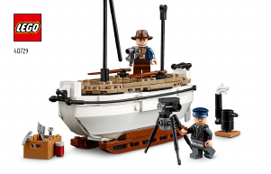 Instrukcja Lego set 40729 Icons Szalupa Shackletona