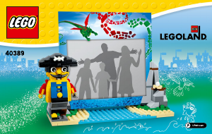Manual Lego set 40389 Legoland Photo frame 2018