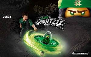 Manual de uso Lego set 70628 Ninjago Lloyd: Maestro del Spinjitzu