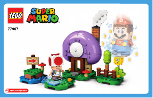 Manual Lego set 77907 Super Mario Toads special hideaway expansion set