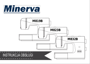 Instrukcja Minerva M832B Maszyna do szycia