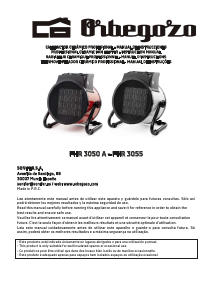 Mode d’emploi Orbegozo FHR 3050 A Chauffage