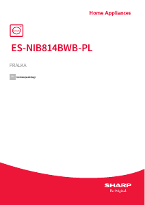Instrukcja Sharp ES-NIB814BWB-PL Pralka