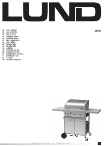Manual Lund 99654 Grătar