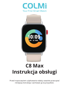 Instrukcja Colmi C8 Max Smartwatch