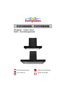 Handleiding Everglades EVCH9840B Afzuigkap