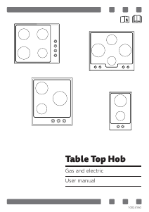 Mode d’emploi Everglades EVFH8010 Table de cuisson