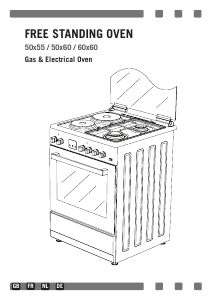 Mode d’emploi Everglades EVCK5011 Cuisinière
