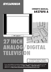 Manual Sylvania 6427GFG A Television