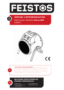 Bedienungsanleitung Feistos FE6603 Ikarus Heizgerät
