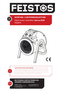 Bedienungsanleitung Feistos FE6604 Ikarus Heizgerät