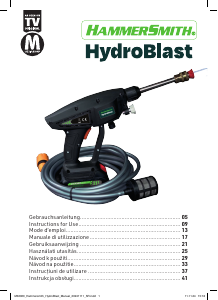 Használati útmutató HammerSmith HydroBlast Magasnyomású mosó