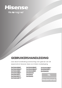 Handleiding Hisense DH3G802U Wasdroger