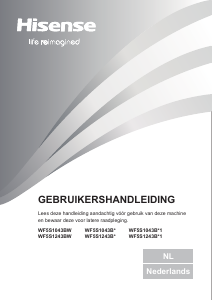 Handleiding Hisense WF5S1043BW Wasmachine