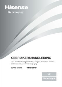 Handleiding Hisense WF7S1247BB Wasmachine