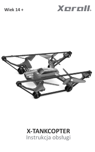Instrukcja Xerall X-Tankcopter Dron