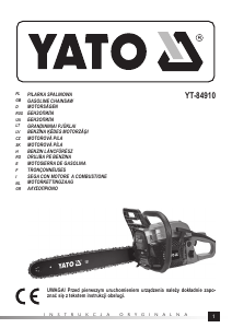 Használati útmutató Yato YT-84910 Láncfűrész
