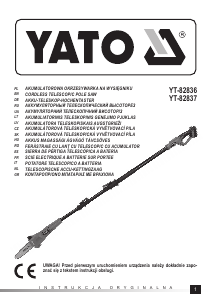 Használati útmutató Yato YT-82837 Láncfűrész