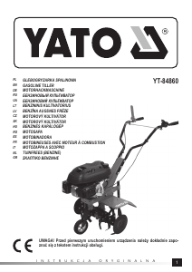 Manuál Yato YT-84860 Kultivátor