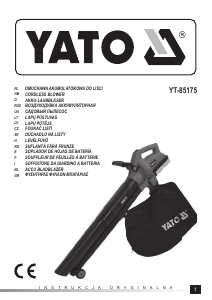Посібник Yato YT-85175 Повітродувка