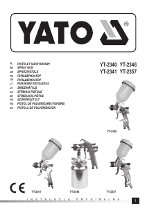 Bedienungsanleitung Yato YT-2357 Farbspritz