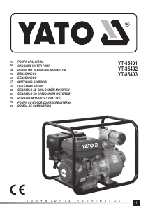 Handleiding Yato YT-85402 Waterpomp