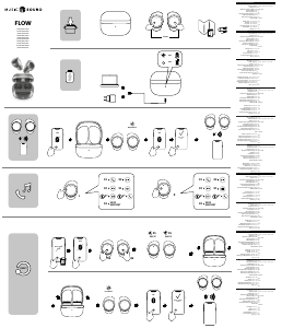 Manual de uso Cellularline BTMSTWSFLOWU Flow Auriculares