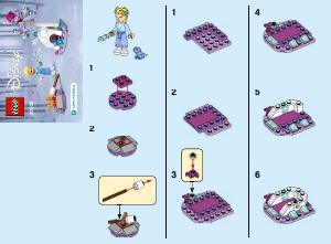 Manual Lego set 30559 Disney Elsa and Brunis forest camp