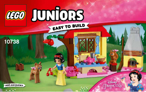 Manual de uso Lego set 10738 Juniors Cabaña de Blancanieves en el bosque