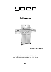 Instrukcja Yoer GG03Z4 Grill