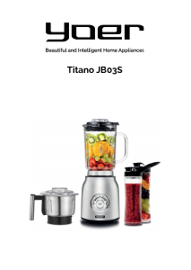 Priručnik Yoer JB03S Titano Blender
