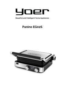 Priročnik Yoer EG02S Panino Kontaktni žar